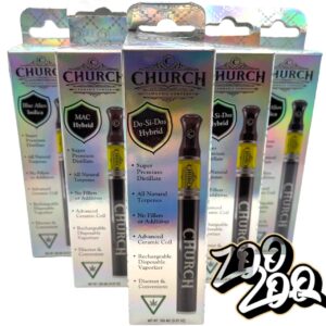Church Disposable Vapes  (0.5g) **BLUE ALIEN** (I)