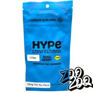 Hype Confections Gummies **BOSS BERRY** (H) (100mg/10PC)