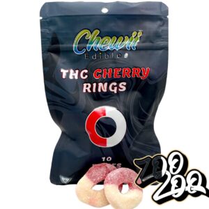 Chewii Gummies **CHERRY RINGS** (100mg/10pc)