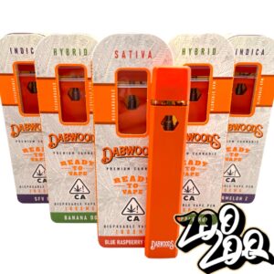 DabWoods Live Resin Disposable Cartridges (1g) **PINEAPPLE KUSH** (H) **7/$100**