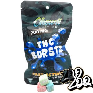 Chewii Gummies **THC BURSTS** (200mg/20pc) **Fast Acting**