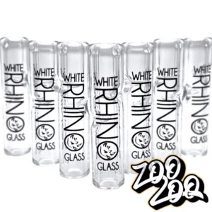 White Rhino Glass Tip - Round