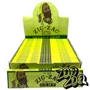 Zig-Zag Organic Hemp King Size Slim