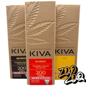 Kiva Chocolate Bars **DARK CHOCOLATE** (200mg/20PC)
