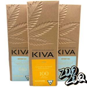 Kiva Chocolate Bars **BIRTHDAY CAKE** (100mg/20PC)