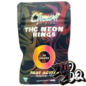 Chewii Gummies **NEON RINGS** (100mg/10pc)