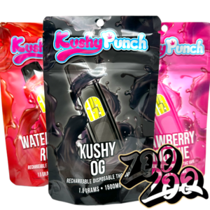 Kushy Punch Cartridges (1.5g) **ORANGE SNOW CONE**