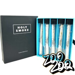 Holy Smokz Pre-Roll Pack W/ Glass Tips **APPLE SLAPZ** (5pack/ 1g Each)