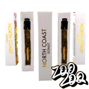 North Coast (2.5g) Premium Donut Pre-Rolled Joints **SUPER PURE RUNTZ** (2g Flower/0.5g Solvent-less Live Rosin)