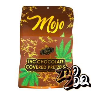 Mojo Chocolates **CHOCOLATE COVERED PRETZELS** (100mg/10PC)