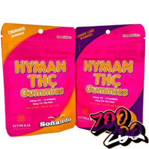 Hyman (200mg) Gummies (10pc/20mgEach)**SONANDO ORANGE**