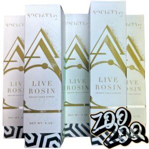 Society C (0.5g) Live Rosin Disposable Vapes **ZMO**