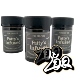Fatty’s Infused Bubble Hash (3pk/1.5g Total) Pre- rolls **OG COOKIES**