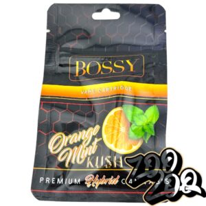 Bossy (1g) 510 Thread Cartridges **ORANGE MINT KUSH**
