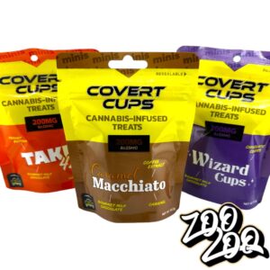 Covert Cups 200mg Chocolates **TOASTED N ROASTED**