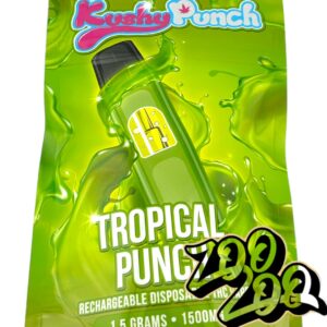 Kushy Punch (1.5g) Disposable Vapes **TROPICAL PUNCH**