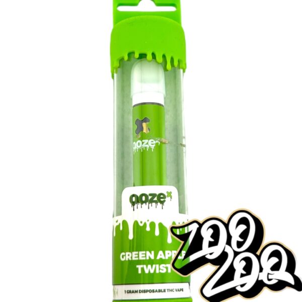 Ooze (1g) Disposable Vapes **GREEN APPLE TWIST**