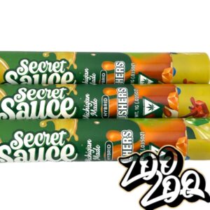 Secret Sauce 1g Disposable Vapes **GUSHERZ**