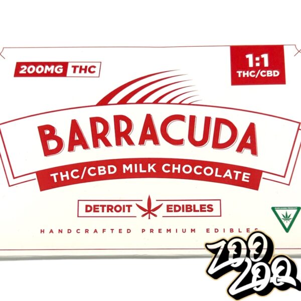 Barracuda 200Mg Chocolates **THC+CBD MILK CHOCOLATE**