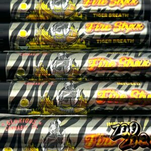 Glorious Cannabis Fire Styxx INFUSED 1g Pre-Rolls **TIGER BREATH**