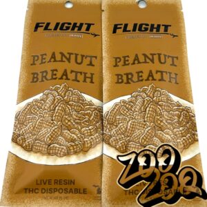 Flight 1g Live Resin Disposable Vapes **PEANUT BREATH**