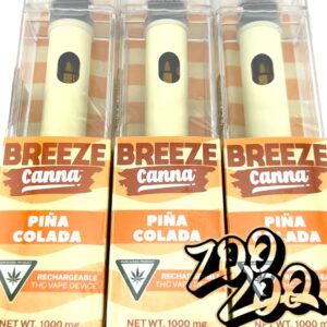 Breeze Disposable Vape  (1g) **PINA COLADA** (buy 4 get 1 FREE)
