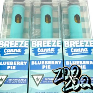 Breeze Disposable Vape  (1g) **BLUEBERRY PIE** (buy 4 get 1 FREE)
