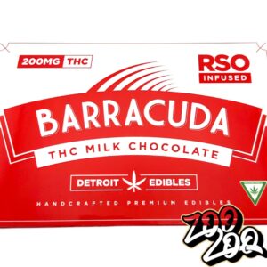 Barracuda 200Mg Chocolates **RSO+THC MILK CHOCOLATE**