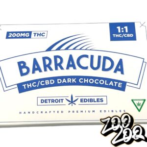 Barracuda 200Mg Chocolates **THC+CBD DARK CHOCOLATE**