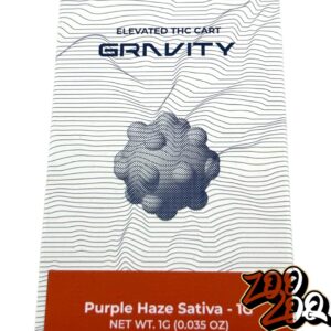 Elevated Gravity 510 Thread Carts **PURPLE HAZE** (sativa)