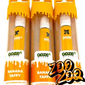 Ooze (1g) Disposable Vapes **BANANA TAFFY**