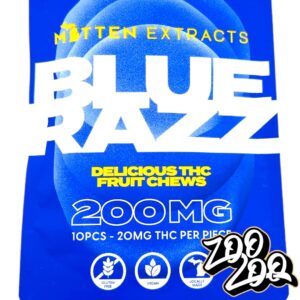 Mitten Extract 200mg Gummies **BLUE RAZZ**