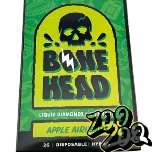 Bone Head 2g Liquid Diamond/Live Resin Disposables 2/$40  **APPLE AIRHEAD** (hybrid)