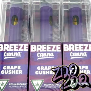 Breeze Disposable Vape  (1g) **GRAPE GUSHER** (buy 4 get 1 FREE)