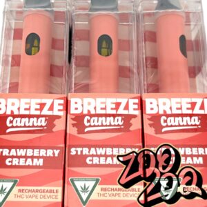 Breeze Disposable Vape  (1g) **STRAWBERRY CREAM** (buy 4 get 1 FREE)