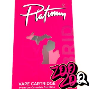 Platinum Vape (1g) 510 Thread Cartridges **JUICY FRUIT** (Hybrid) (12/$100)