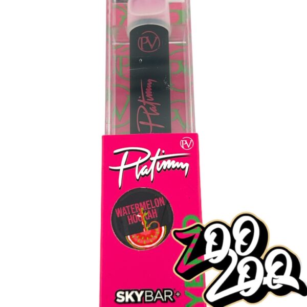 Platinum (1g) Disposable Vapes **WATERMELON HOOKAH** (Hybrid)