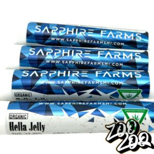 Sapphire Farms 1g ORGANIC Pre-Rolls **HELLA JELLY**