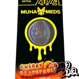 Muha Meds 2g Disposables **CHERRY GRAPE FRUIT** (sativa)