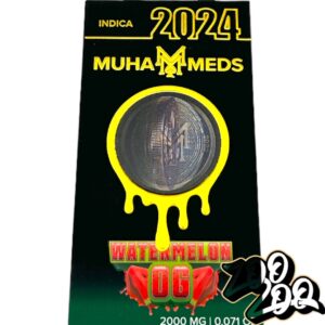 Muha Meds 2g Disposables **WATERMELON OG** (indica)