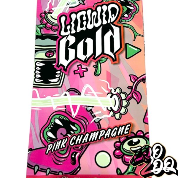 Ligwid Gold (1g) 510 Thread Cartridges **PINK CHAMPAIGN**