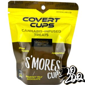 Covert Cups 200Mg Chocolate Treats **S’MORES**