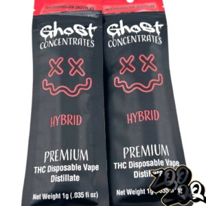 Ghost Concentrates 1g Disposables **WATERMELON ZKITTLES** (hybrid)