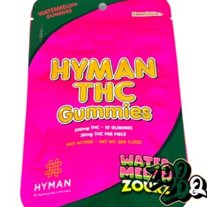 Hyman 200mg Gummies **WATERMELON ZOURZ**
