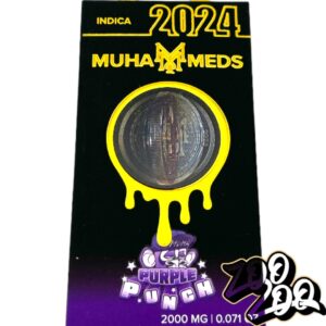 Muha Meds 2g Disposables **PURPLE PUNCH** (indica)