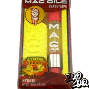 Mac Oils (1g) 510 Thread Cartridges **LEMON CHERRY BURST** (H)