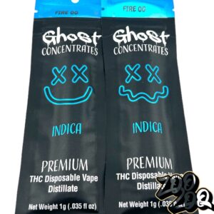 Ghost Concentrates 1g Disposables **FIRE OG** (indica)