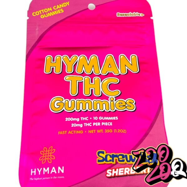 Hyman 200mg Gummies **SCREW BALL SHERBERT**