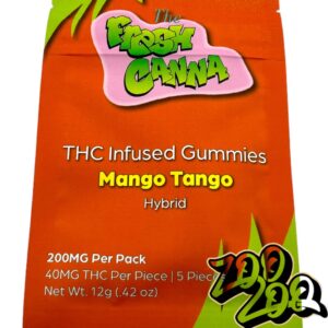 The Fresh Canna 200mg Gummies **MANGO TANGO** (hybrid)