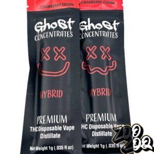 Ghost Concentrates 1g Disposables **STRAWBERRY COUGH** (hybrid)